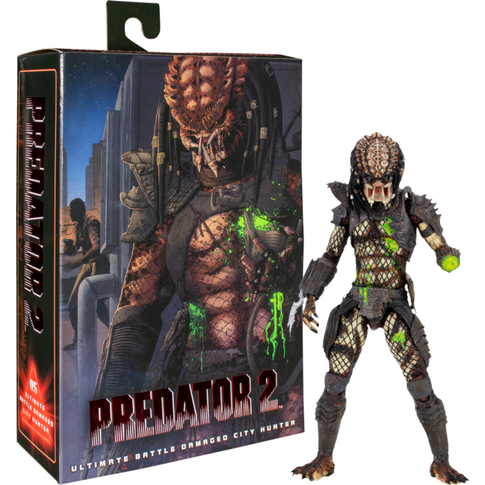 Predator 2 | City Hunter Predator Battle-Damaged Ultimate 7” Scale ...