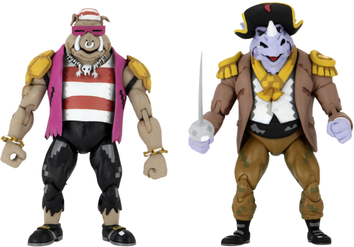 NECA TMNT bebop and cheapest rocksteady