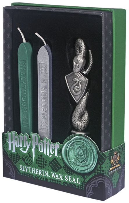 Harry Potter - Slytherin Wax Seal Box Set by Noble Collection | Popcultcha