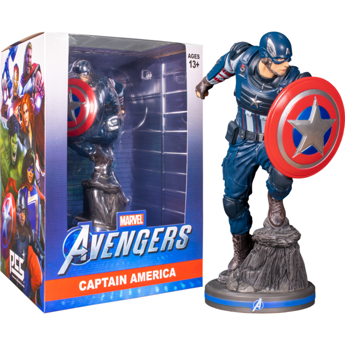 Marvel’s Avengers (2020) - Captain America 1/8th Scale PVC Statue by ...