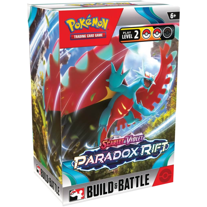 Pokemon - Scarlet & Violet 4 Paradox Rift Build & Battle Box By Pokemon ...