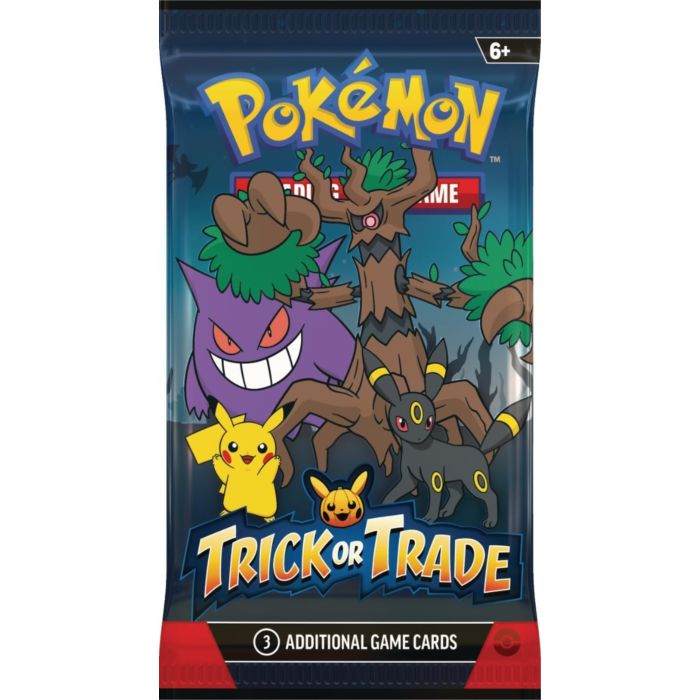 Pokemon Trick or Trade BOOster store Bundle Mini Booster Pack