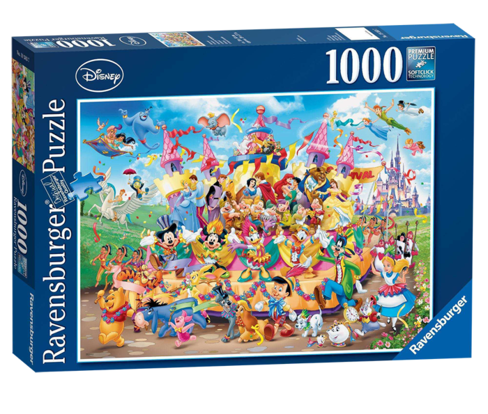 Disney | Carnival Characters 1000 Piece Jigsaw Puzzle by Ravensburger ...