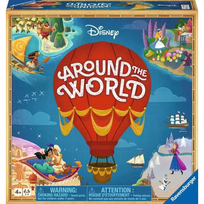 Disney - Around the World Board Game By Ravensburger | Popcultcha