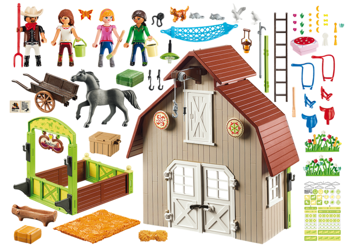 Spirit riding free barn playset online