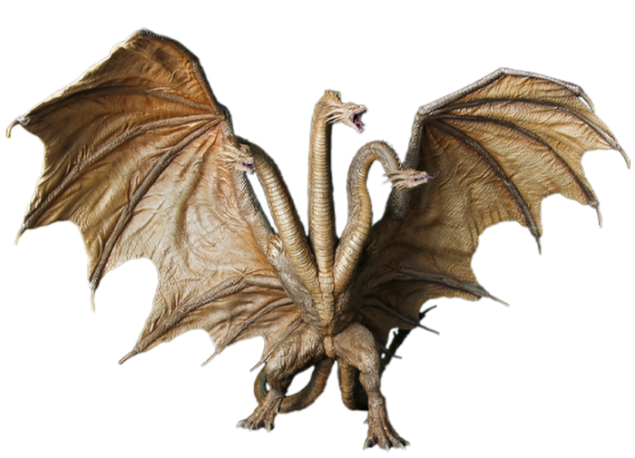 Godzilla: King of the Monsters (2019) | King Ghidorah 15” Vinyl Statue ...