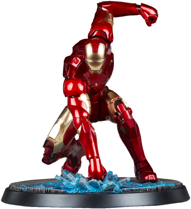 Iron Man (2008) | Iron Man Mark III (3) 16” Maquette Statue by Sideshow ...