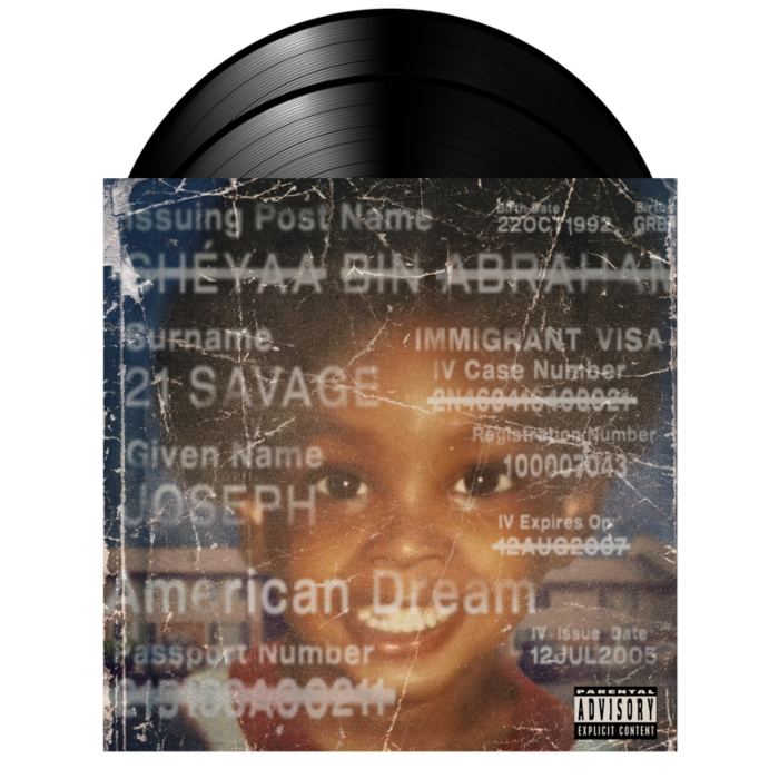 21 Savage | American Dream 2xLP Vinyl Record by Sony Music | Popcultcha