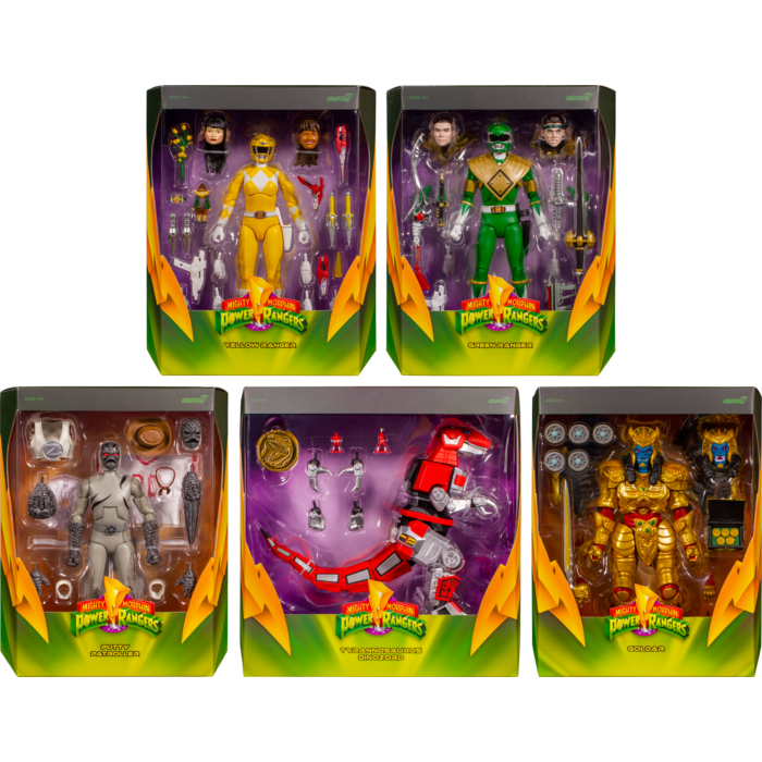 Mighty Morphin Power Rangers Complete Set cheapest of 5