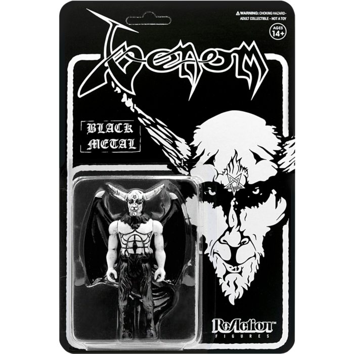 Venom - Black Metal Demon ReAction 3.75” Action Figure By Super7 ...