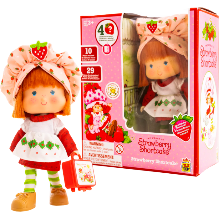 The World of Strawberry Shortcake Vintage Strawberry Shortcake Scented 5.5 Fashion Doll 2024 SDCC Exclusive