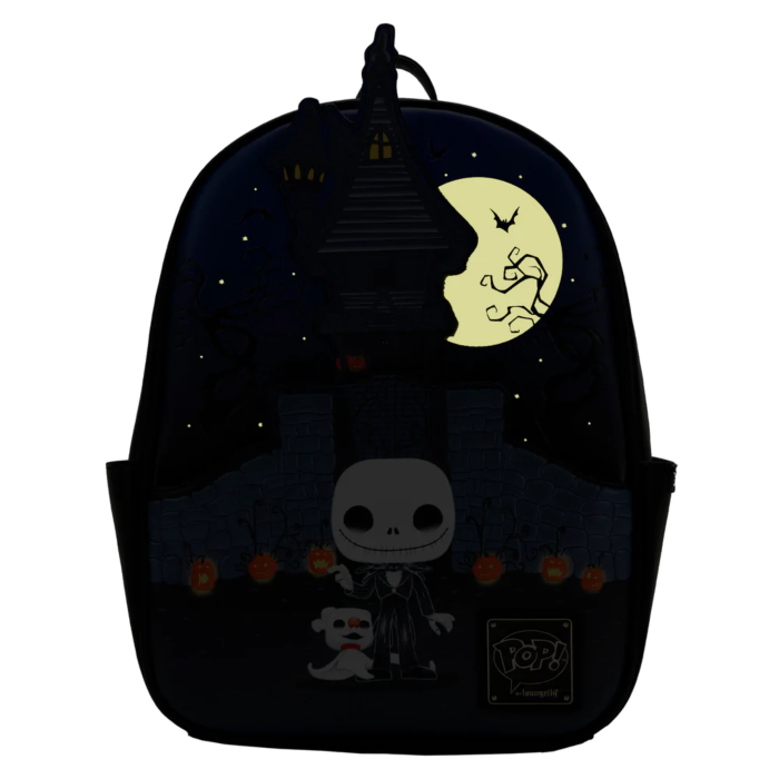 Loungefly Nightmare store Before Christmas Pumpkin King Jack Skellington mini backpack