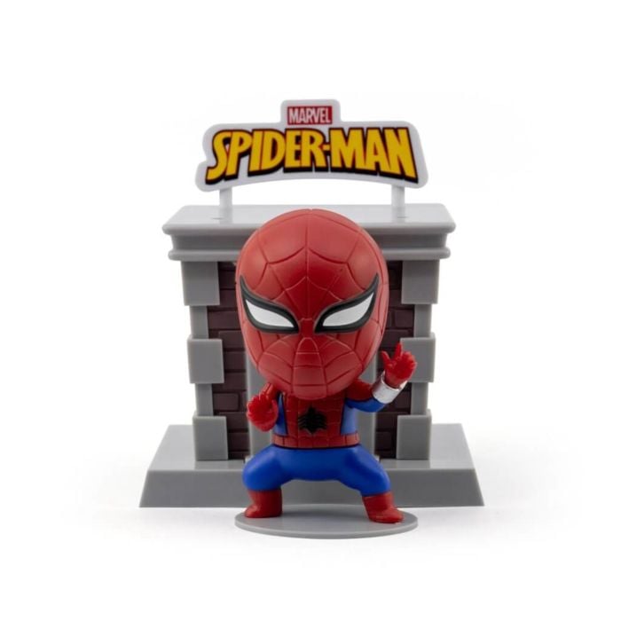 Spider-Man - Spider-Man Tower Series Mini Egg Attack Blind Box Vinyl Figure  (Single Unit) by YuMe | Popcultcha