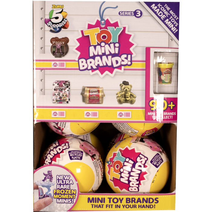 Mini Brands - 5 Surprise Toy Mini Brands Series 3 Blind Box Capsule ...