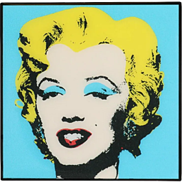 Andy Warhol - Marilyn Monroe Enamel Pin By Kidrobot | Popcultcha