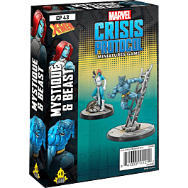 Marvel: Crisis Protocol - Beast and Mystique Board Game Expansion by ...