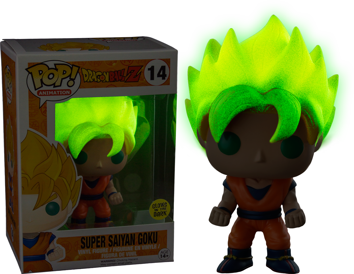 Shops goku glow in the dark pop