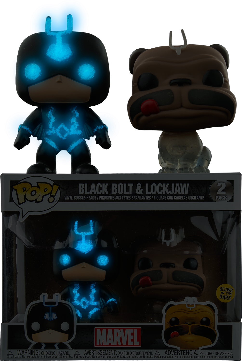 Black bolt and lockjaw deals 2 Pack