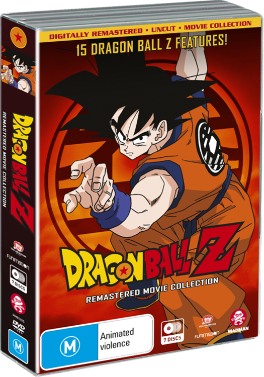 Dragon store ball z dvd