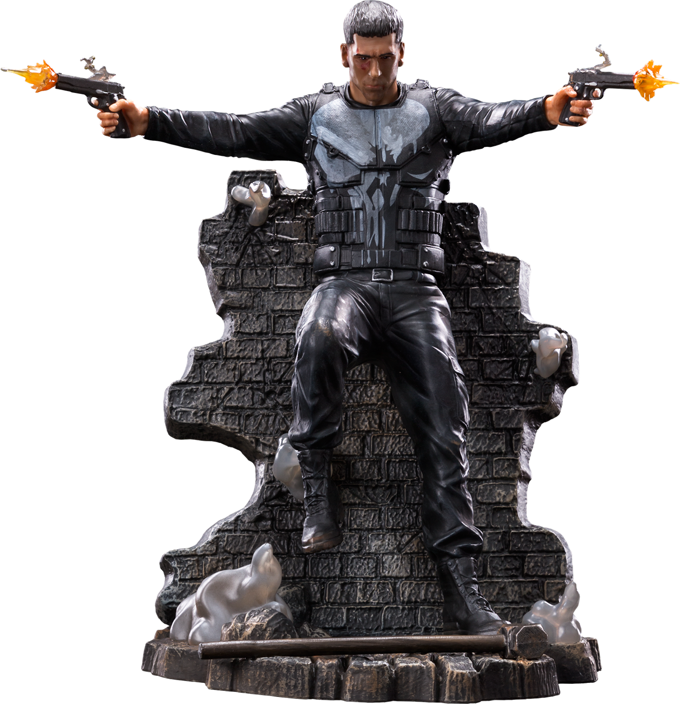 The Punisher | Marvel Gallery 9” PVC Diorama Statue by Diamond Select Toys  | Popcultcha