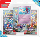 Pokemon - Scarlet & Violet 7 Stellar Crown Latias Three Booster Blister Pack