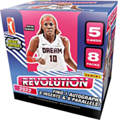 NBA Basketball - 2022 Panini Revolution WNBA Trading Cards Hobby Box (8 Packs)