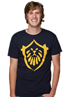World of Warcraft - Pandaria Alliance Faction Navy Male T-Shirt