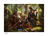 Critical Role - Vex & Vax Fine Art Print by Ian MacDonald