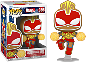 Marvel: Holiday - Captain Marvel Gingerbread Man Pop! Vinyl Figure 