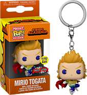 My Hero Academia - Mirio Togata in Hero Costume Glow in the Dark Pocket Pop! Vinyl Keychain