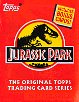 Jurassic Park - The Original Topps Trading Card Series Hardcover Book