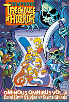 The Simpsons - Treehouse of Horror Ominous Omnibus Volume 02 Deadtime Stories for Boos & Ghouls Hardcover Book