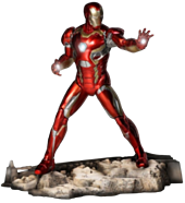 Iron Man Mark XLV (45) 1/9 Scale Action Hero Vignette Model Kit Statue