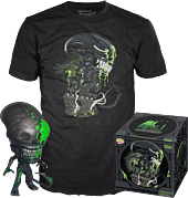 Alien - Xenomorph Blood Splatter 40th Anniversary Pop! Vinyl Figure & T-Shirt Box Set