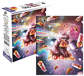 Random Galaxy - Pizza Cat 500 Piece Jigsaw Puzzle