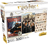 Harry Potter - 500 Piece Jigsaw Puzzle (Set of 3)