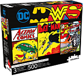 DC Comics - 500 Piece Jigsaw Puzzle (Set of 3)