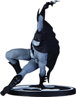 Batman - Black and White Batman 6.25" Statue by Bryan Hitch **Non-Mint Packaging**