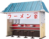 Naruto: Shippuden - Ramen Ichiraku Restaurant S.H.Figuarts Action Figure Diorama Playset