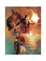 Batman - Batman: Unmask the Truth Fine Art Print by Bill Sienkiewicz