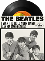 The Beatles - I Wanna Hold Your Hand / I Saw Her Standing There 7" Single Vinyl Record (2024 Record Store Day Black Friday Exclusive)