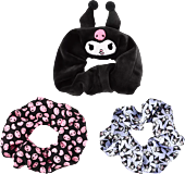 Sanrio - Kuromi Scrunchies 3-Pack