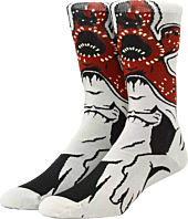 Stranger Things - Demogorgon Animigos 360 Character Crew Socks (US Men's 8-12)