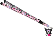 Hello Kitty and Friends - Kuromi Cherries and Cookies Lanyard