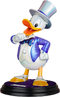 Mickey Mouse - Donald Duck in Tuxedo (Platinum Ver.) Disney 100th Anniversary Master Craft 16" Statue
