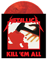 Metallica - Kill 'Em All LP Vinyl Record (Jump in the Fire Engine Red Coloured Vinyl)