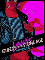 Queens of the Stone Age - Mexicola Villains Tour Sydney 1 September 2018 Art Print by Vance Kelly (LE 250)