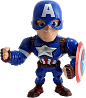 Captain America: Civil War - Captain America 6” Metals Die-Cast Action Figure