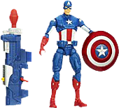 Captain America - The Winter Soldier - Captain America Shockwave Blast Super Soldier Gear 3.75" Action Figure