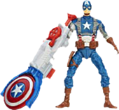 Captain America - The Winter Soldier - Captain America Shield Blitz Super Soldier Gear Action Figures (Wave 2)